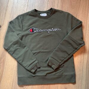 Champion Olive Green Sweatshirt